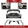 Kit de carrosserie de style lx de fortuner en usine